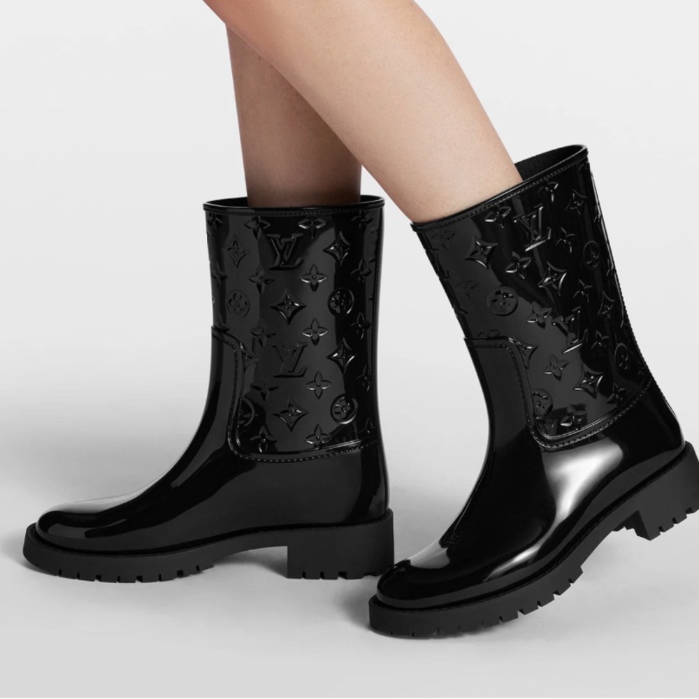 NWT Louis Vuitton Drops Half Boot